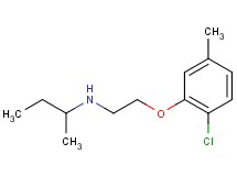 N-[2-(2-chloro-5-methylphenoxy)ethyl]-2-butanamine oxalate