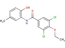 3,5-dichloro-4-ethoxy-N-(2-hydroxy-5-methylphenyl)benzamide