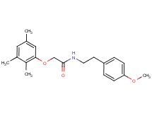 N-[2-(4-methoxyphenyl)ethyl]-2-(2,3,5-trimethylphenoxy)acetamide