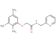 N-(2-pyridinylmethyl)-2-(2,3,5-trimethylphenoxy)acetamide