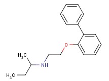 N-[2-(2-biphenylyloxy)ethyl]-2-butanamine oxalate