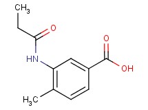 4-methyl-3-(propionylamino)benzoic acid