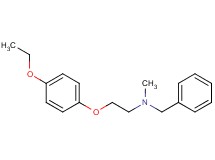 N-benzyl-2-(4-ethoxyphenoxy)-N-methylethanamine oxalate