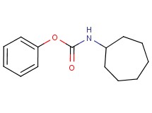 phenyl cycloheptylcarbamate