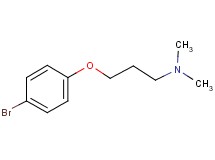 3-(4-bromophenoxy)-N,N-dimethyl-1-propanamine