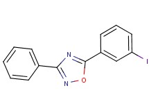 5-(3-iodophenyl)-3-phenyl-1,2,4-oxadiazole