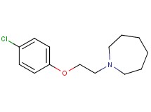 1-[2-(4-chlorophenoxy)ethyl]azepane oxalate