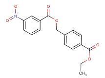 4-(ethoxycarbonyl)benzyl 3-nitrobenzoate
