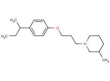1-[3-(4-sec-butylphenoxy)propyl]-3-methylpiperidine oxalate