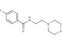 4-iodo-N-[2-(4-morpholinyl)ethyl]benzamide