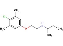 N-[2-(4-chloro-3,5-dimethylphenoxy)ethyl]-2-butanamine oxalate