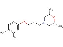 4-[3-(3,4-dimethylphenoxy)propyl]-2,6-dimethylmorpholine