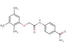 4-{[(2,3,5-trimethylphenoxy)acetyl]amino}benzamide
