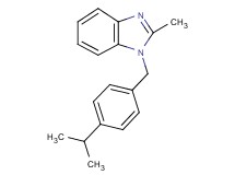 1-(4-isopropylbenzyl)-2-methyl-1H-benzimidazole