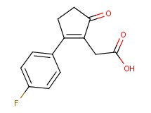 [2-(4-fluorophenyl)-5-oxo-1-cyclopenten-1-yl]acetic acid