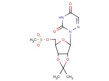 [6-(3,5-dioxo-4,5-dihydro-1,2,4-triazin-2(3H)-yl)-2,2-dimethyltetrahydrofuro[3,4-d][1,3]dioxol-4-yl]methyl methanesulfonate