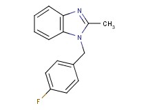 1-(4-fluorobenzyl)-2-methyl-1H-benzimidazole