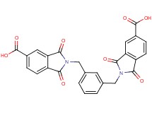 2,2'-[1,3-phenylenebis(methylene)]bis(1,3-dioxo-5-isoindolinecarboxylic acid)
