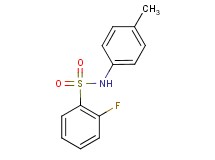 2-fluoro-N-(4-methylphenyl)benzenesulfonamide
