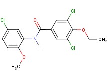 3,5-dichloro-N-(5-chloro-2-methoxyphenyl)-4-ethoxybenzamide