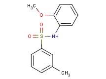 N-(2-methoxyphenyl)-3-methylbenzenesulfonamide