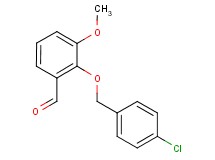 2-[(4-chlorobenzyl)oxy]-3-methoxybenzaldehyde