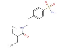 N-{2-[4-(aminosulfonyl)phenyl]ethyl}-2-ethylbutanamide