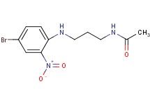 N-{3-[(4-bromo-2-nitrophenyl)amino]propyl}acetamide
