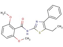 N-(5-ethyl-4-phenyl-1,3-thiazol-2-yl)-2,6-dimethoxybenzamide