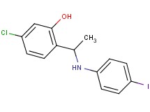 5-chloro-2-{1-[(4-iodophenyl)amino]ethyl}phenol