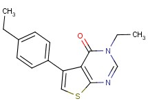 3-ethyl-5-(4-ethylphenyl)thieno[2,3-d]pyrimidin-4(3H)-one