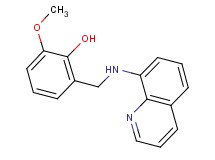 2-methoxy-6-[(8-quinolinylamino)methyl]phenol
