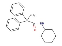 N-cyclohexyl-2,2-diphenylpropanamide