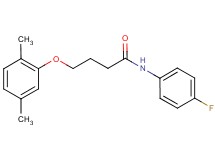 4-(2,5-dimethylphenoxy)-N-(4-fluorophenyl)butanamide