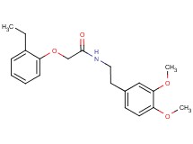 N-[2-(3,4-dimethoxyphenyl)ethyl]-2-(2-ethylphenoxy)acetamide