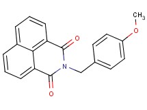 2-(4-methoxybenzyl)-1H-benzo[de]isoquinoline-1,3(2H)-dione