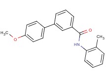 4'-methoxy-N-(2-methylphenyl)-3-biphenylcarboxamide