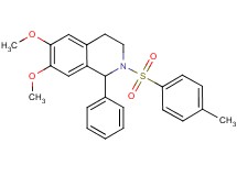 6,7-dimethoxy-2-[(4-methylphenyl)sulfonyl]-1-phenyl-1,2,3,4-tetrahydroisoquinoline