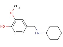 4-[(cyclohexylamino)methyl]-2-methoxyphenol hydrochloride