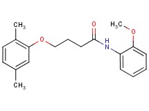 4-(2,5-dimethylphenoxy)-N-(2-methoxyphenyl)butanamide