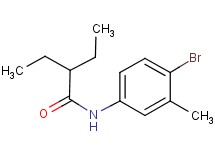 N-(4-bromo-3-methylphenyl)-2-ethylbutanamide