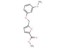 methyl 5-[(3-methoxyphenoxy)methyl]-2-furoate