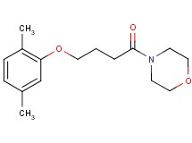 4-[4-(2,5-dimethylphenoxy)butanoyl]morpholine