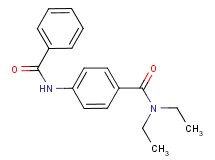 4-(benzoylamino)-N,N-diethylbenzamide