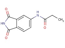 N-(1,3-dioxo-2,3-dihydro-1H-isoindol-5-yl)propanamide