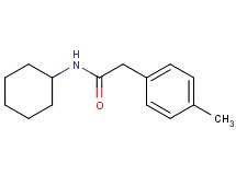 N-cyclohexyl-2-(4-methylphenyl)acetamide