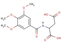 N-(3,4,5-trimethoxybenzoyl)aspartic acid