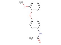 N-[4-(2-methoxyphenoxy)phenyl]acetamide