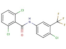 2,6-dichloro-N-[4-chloro-3-(trifluoromethyl)phenyl]benzamide