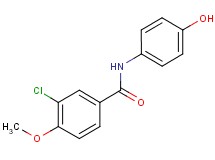 3-chloro-N-(4-hydroxyphenyl)-4-methoxybenzamide